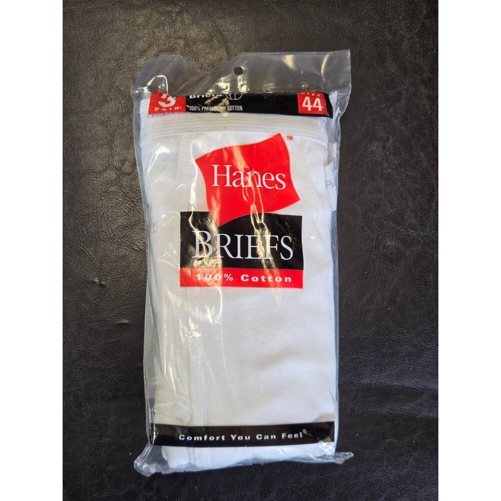 Hanes Men's Cotton Briefs Size 44